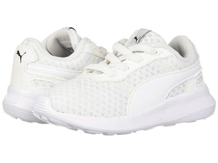 Puma Kids St Activate Ac (toddler) (puma White/puma White) Kids Shoes