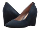 Taryn Rose Ysabella (navy Silky Suede) High Heels