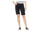 Unionbay Finnley Convertible Skimmer Shorts (black) Women's Shorts