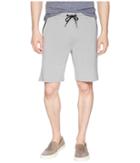 Threads 4 Thought Feather Fleece Drawstring Shorts (steel) Men's Shorts