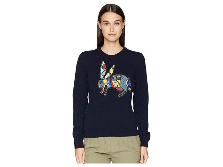 Paul Smith Bunny Sweater (navy) Women's Sweater
