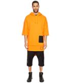 D.gnak 1/2 Sleeve Hoodie (orange) Men's Sweatshirt