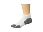 New Balance Cushioned Running No Show Tab Sock 1-pair Pack (white/grey) No Show Socks Shoes