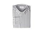 Eton Contemporary Fit Bold Stripe Button Down Shirt (navy) Men's Clothing