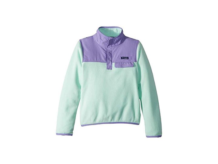 Columbia Kids Harborsidetm Overlay Fleece (little Kids/big Kids) (sea Ice) Girl's Fleece