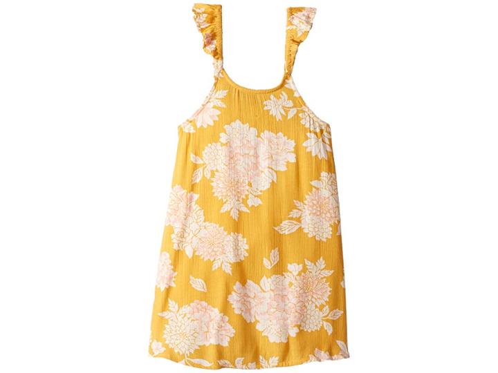 Billabong Kids Envy The Sweet Dress (little Kids/big Kids) (gold Mine) Girl's Dress