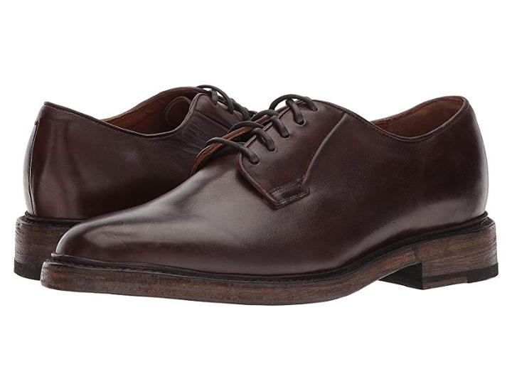 Frye Jones Oxford (brown Tumbled Full Grain) Men's Shoes