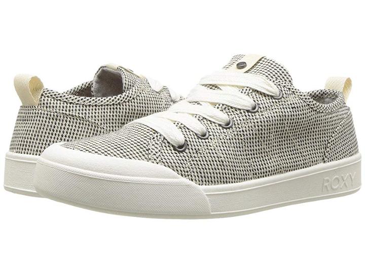 Roxy Thalia (black/white) Women's Lace Up Casual Shoes