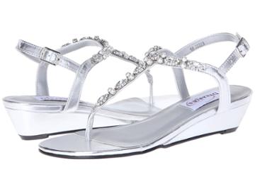 Touch Ups Myra By Dyeables (silver Metallic) Women's Sandals