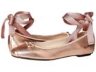 Cole Haan Downtown Ballet (rose Gold Metallic Leather) Women's Shoes
