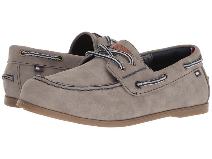 Tommy Hilfiger Kids Douglas Boat (little Kid/big Kid) (gray) Boys Shoes