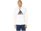 Adidas Team Issue Fleece Pullover Hoodie (white) Men's Sweatshirt