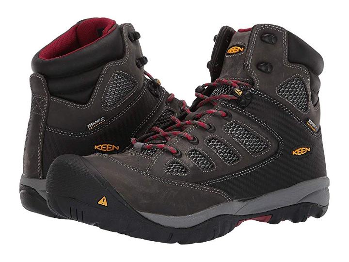 Keen Utility Doverland Mid (magnet/chili Pepper) Men's Work Boots