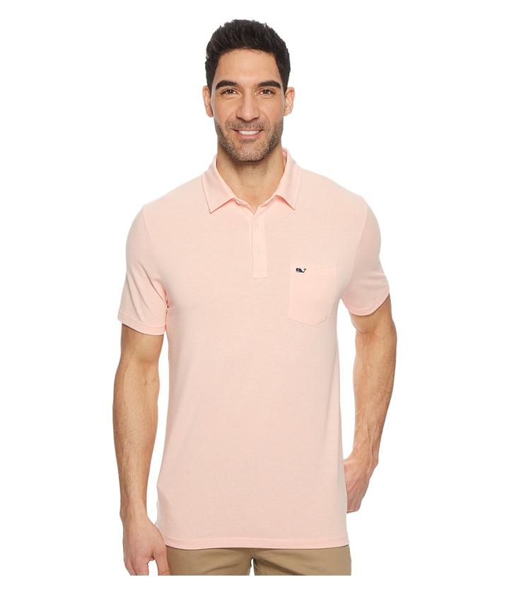 Vineyard Vines Solid Edgartown Performance Polo (toucan) Men's Clothing