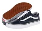 Vans Old Skool ((leather) Dress Blues) Skate Shoes
