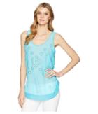 Johnny Was Vice Tank Top (clear Sky) Women's Sleeveless