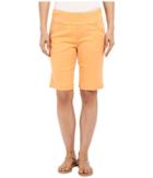 Jag Jeans Ainsley Bermuda Classic Fit Bay Twill (citrus Orange) Women's Shorts