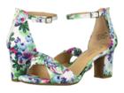 A2 By Aerosoles Bella (white Floral Satin) Women's Sandals