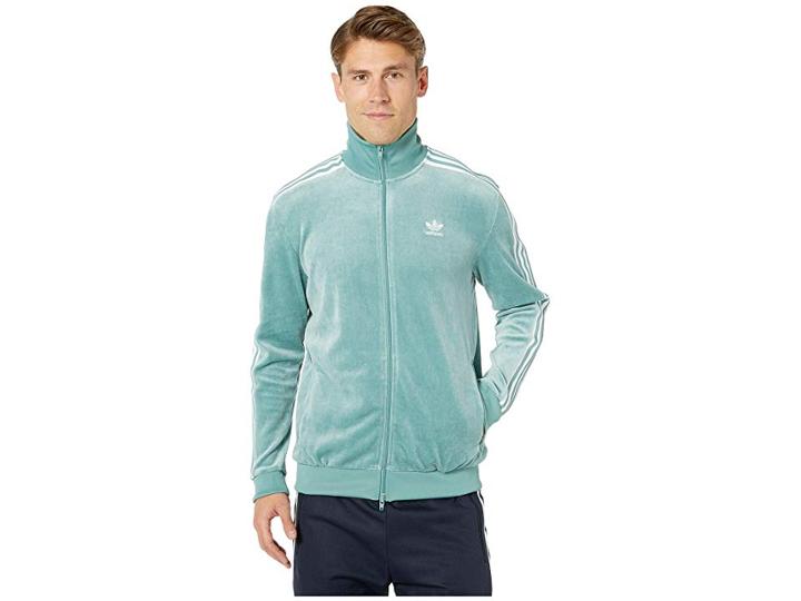 Adidas Originals Cozy Track Top (vapour Steel) Men's Jacket