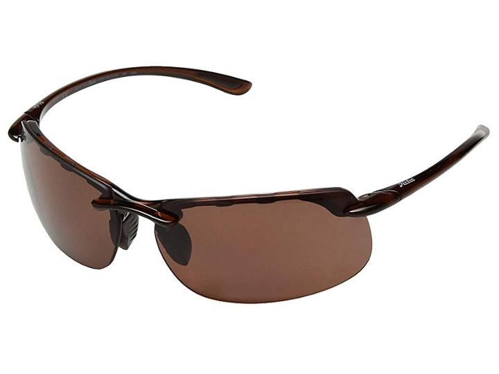 Hobie Pico (polarized Shiny Brown Woodgrain/copper Lens) Polarized Fashion Sunglasses