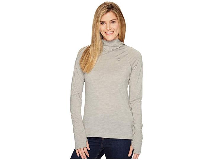 Fjallraven High Coast Lite Hoodie (fog) Women's Sweatshirt