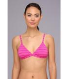 Carve Designs Cali Bikini Top (raspberry Beach) Women's Swimwear