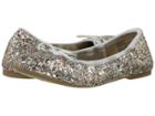 Sam Edelman Kids Felicia Ballet (little Kid/big Kid) (silver Multi) Girls Shoes