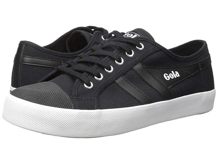 Gola Coaster (black/black/white) Men's Lace Up Casual Shoes