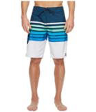 Billabong All Day Og Stripe Boardshorts (blue) Men's Swimwear