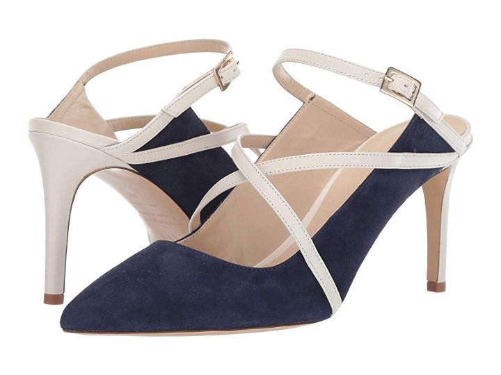 Bruno Magli Carla (blue/bone) Women's Shoes