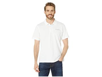 Columbia Elm Creektm Stretch Polo (white) Men's Short Sleeve Pullover