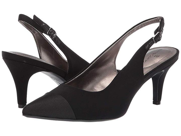 Bandolino Zipporah Slingback Pump (black) Women's Shoes