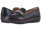 Fitflop Petrina Chain Moccasin (black) Women's  Shoes