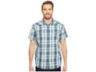 Prana Holstad Short Sleeve (equinox Blue) Men's Clothing