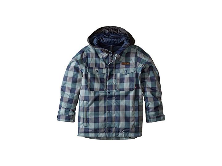 Burton Kids Boys Uproar Jacket (little Kids/big Kids) (mood Indigo Buffalo) Boy's Coat