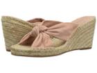 Splendid Bautista (dark Blush Suede) Women's Wedge Shoes