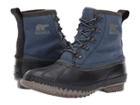 Sorel Cheyanne Ii Short Canvas (collegiate Navy/quarry) Men's Waterproof Boots