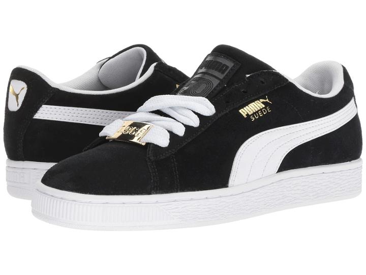 Puma Kids Suede Classic Bboy Fabulous (big Kid) (puma Black/puma Black) Boys Shoes