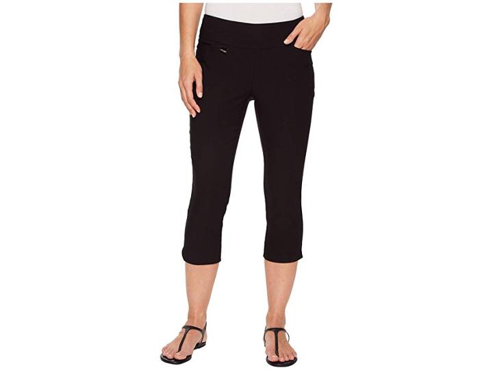 Lisette L Montreal Solid Magical Lycra(r) Capri Pants (black) Women's Casual Pants