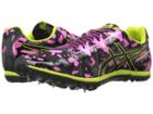 Asics Cross Freak 2 (hot Pink/black/neon Lime) Women's Track Shoes