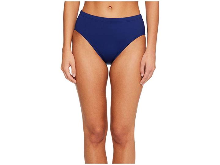 La Blanca Island Goddess High Waist Pants With Tummy Toner (midnight) Women's Swimwear