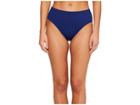 La Blanca Island Goddess High Waist Pants With Tummy Toner (midnight) Women's Swimwear