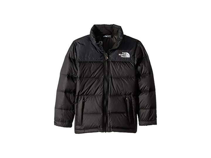 The North Face Kids Nuptse Down Jacket (little Kids/big Kids) (tnf Black) Boy's Coat