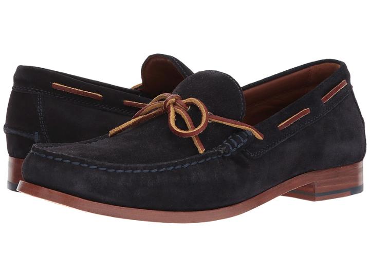 Trask Sullivan (navy Suede) Men's Shoes