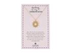 Dogeared Darling It's Okay To Transform, Sun X Moon Coin Charm Necklace (gold Dipped) Necklace