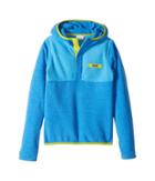 Columbia Kids Mountain Side Fleece Hoodie (little Kids/big Kids) (super Blue/peninsula/ginkgo) Boy's Sweatshirt