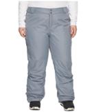 Columbia Plus Size Bugabootm Pant (grey Ash) Women's Casual Pants