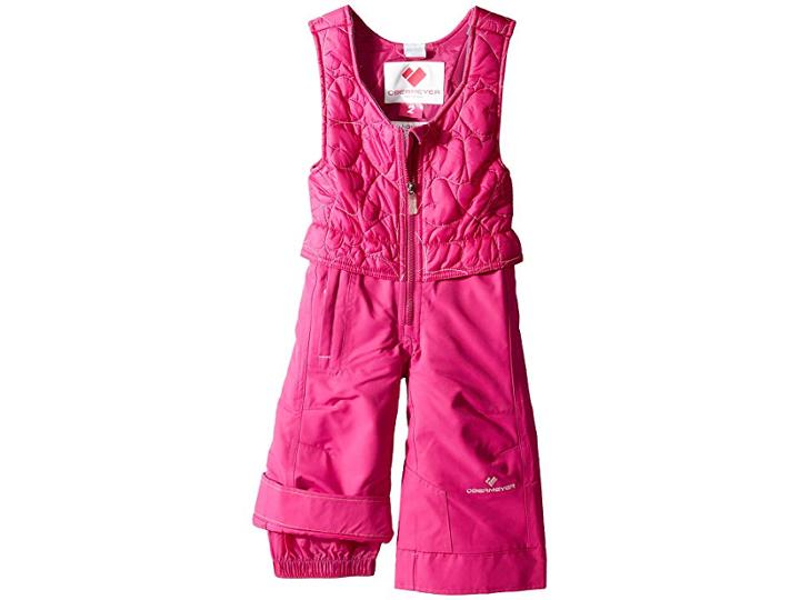 Obermeyer Kids Ober-all Bib (toddler/little Kids/big Kids) (back To Fuchsia) Girl's Jumpsuit & Rompers One Piece