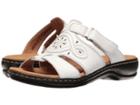 Clarks Leisa Higley (white Leather) Women's Sandals
