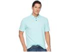 True Grit Trubador Combed Slub Polo (freshwater/heather Yoke) Men's Short Sleeve Pullover